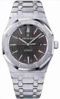 Audemars Piguet Oak Selfwinding with Black Dial 41mm Stainless Steel Watch 15400ST.OO.1220ST.01