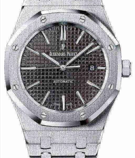 Audemars Piguet Oak Selfwinding with Black Dial 41mm Stainless Steel Watch 15400ST.OO.1220ST.01