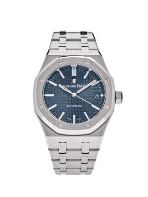 Audemars Piguet Royal Oak Selfwinding Steel Blue Dial 37mm 15450ST.OO.1256ST.03