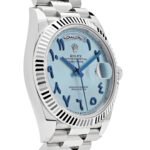 Rolex Day-Date 228236 Platinum Ice Blue Arabic Dial