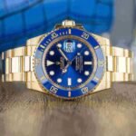 Rolex Submariner 116618LN-0003 40mm 18K Yellow Gold Oyster Bracelet Automatic Blue Dial