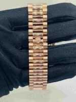 Rolex Day-Date 128235-0070 Rose Gold White Dial