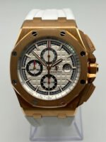 Audemars Piguet Royal Oak Offshore 26408OR.OO.A010CA.01.99 Chronograph 'Summer Byblos Edition' Rose Gold White Dial Limited Edition