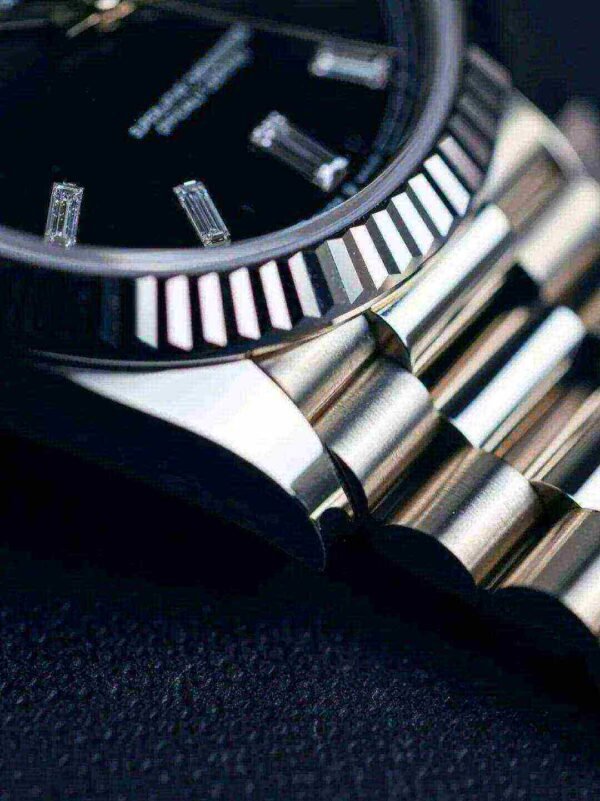 Rolex Day-Date 228239-0005 White Gold Black Diamond Dial