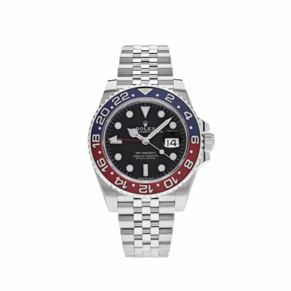 Rolex GMT-Master II 126710BLRO 'Pepsi' Stainless Steel Black Dial Jubilee