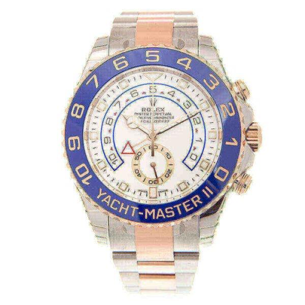 Rolex Yacht-Master 116681-78211 44mm 18KT Rose Gold Stainless Steel Automatic White Dial