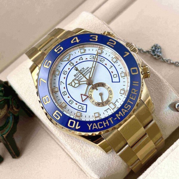 Rolex Yacht-Master 116688 44mm 18KT Gold Stainless Steel Automatic White Dial