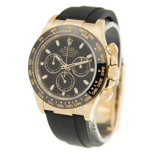 Rolex Cosmograph Daytona 116518LN-0043 40mm 18ct Yellow Gold Automatic Black Dial