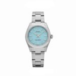 Rolex Oyster Perpetual 277200 Stainless Steel Tiffany Blue Turquoise Dial