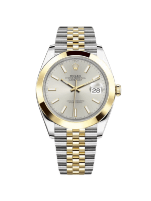 Rolex Datejust 126303 Stainless Steel Yellow Gold Silver Dial Jubilee