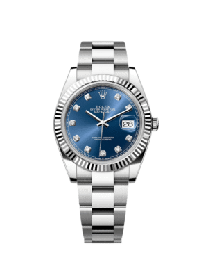 Rolex Datejust 126334 Stainless Steel Blue Diamond Dial Oyster (2024)