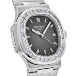 Patek Philippe Nautilus 5711/110P-001 Platinum Grey Dial Diamond Bezel
