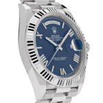 Rolex Day-Date 228239 White Gold Blue Dial