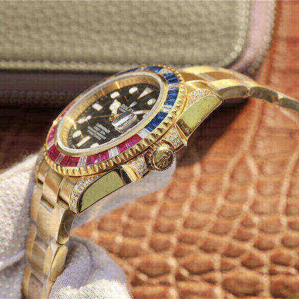 Rolex Submariner M126610LN-0010 Golden Blue/Red Diamond