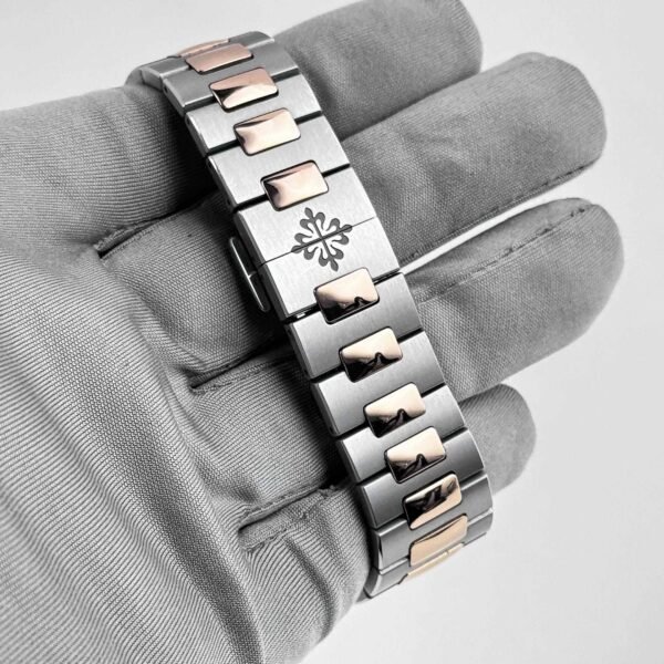 Patek Philippe Cubitus 5821/1AR-001 Stainless Steel Rose Gold Blue Dial