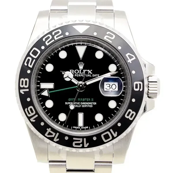 Rolex GMT Master II 116710LN-78200 40mm Steel Automatic Black Dial