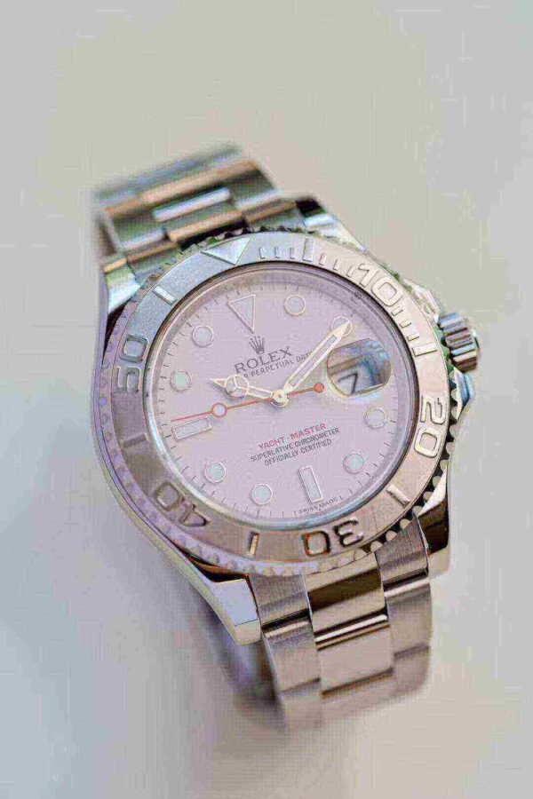 Rolex Yacht-Master 116622-78760 40mm Platinum Dial Stainless Steel Oyster Bracelet