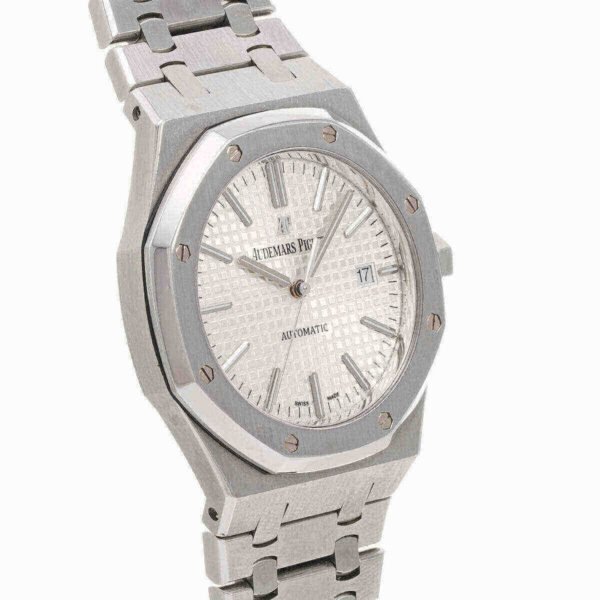 Audemars Piguet Oak Selfwinding with Silver-toned Dial 41mm Stainless Steel Watch 15400ST.OO.1220ST.02