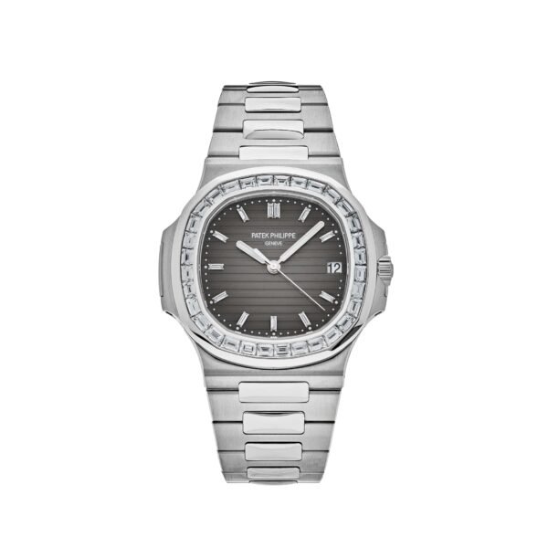 Patek Philippe Nautilus 5711/110P-001 Platinum Grey Dial Diamond Bezel