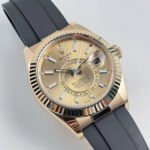 Rolex Sky-Dweller 326238 Yellow Gold Champagne Dial