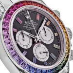 Rolex Daytona 116599RBOW 'Rainbow' White Gold Black Dial Sapphire Bezel