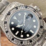 Rolex Submariner M126610LN-0006 Silver Black Diamond 40mm
