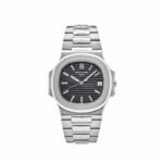 Patek Philippe Nautilus 3711/1G-001 Date White Gold Black Dial