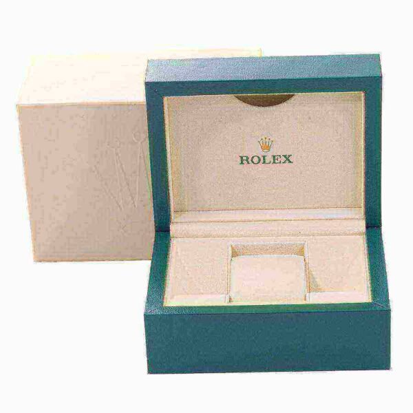 Rolex Cellini Date White Gold Blue Dial Mens Watch 50519-L