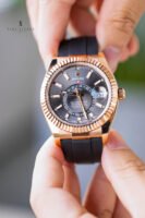 Rolex Sky-Dweller 326235-0005 Rose Gold Brown Dial