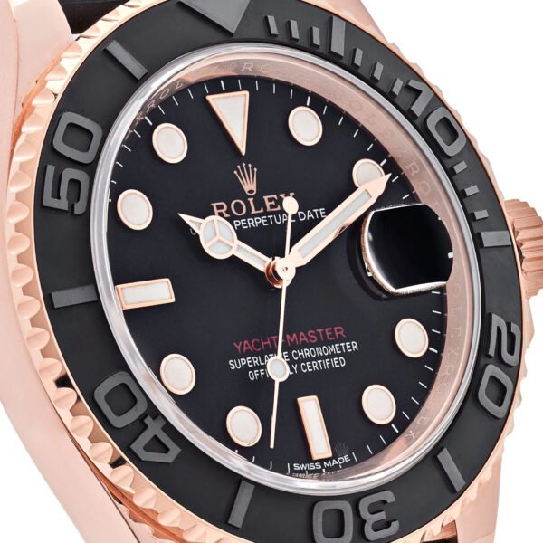 Rolex Yacht-Master 116655 Rose Gold Black Dial