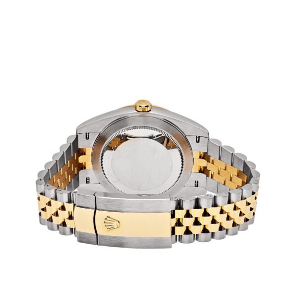 Rolex Datejust 126303 Stainless Steel Yellow Gold Black Dial Jubilee