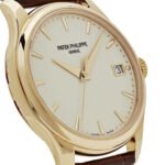 Patek Philippe Calatrava 5227J-001 Yellow Gold Lacquered Ivory Dial