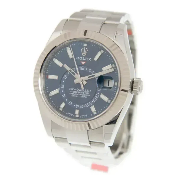 Rolex Sky-Dweller 326934-0003 42mm Blue 18k White Gold
