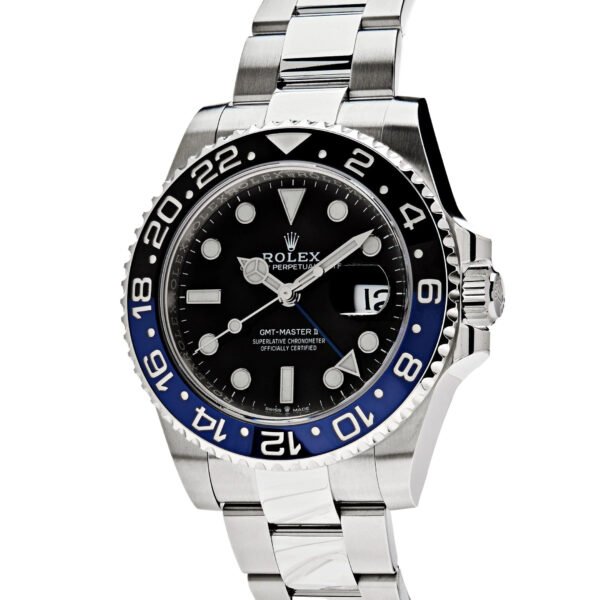 Rolex GMT Master II 116710BLNR 40mm Batman Stainless Steel Automatic Black Dial