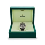 Rolex Sky-Dweller 326139-L(FC) White Gold Black Dial Leather Strap