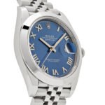 Rolex Datejust 126300 Stainless Steel Blue Roman Dial Jubilee