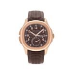 Patek Philippe Aquanaut 5164R-001 Travel Time Brown Dial Rose Gold (2024)