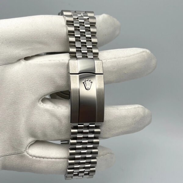 Rolex Datejust 126234 White Gold Stainless Steel Blue Dial Jubilee