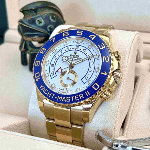 Rolex Yacht-Master 116688 44mm 18KT Gold Stainless Steel Automatic White Dial
