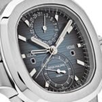 Patek Philippe Nautilus 5990/1A-011 'Travel Time' Flyback Chronograph Stainless Steel Blue Dial (2024)