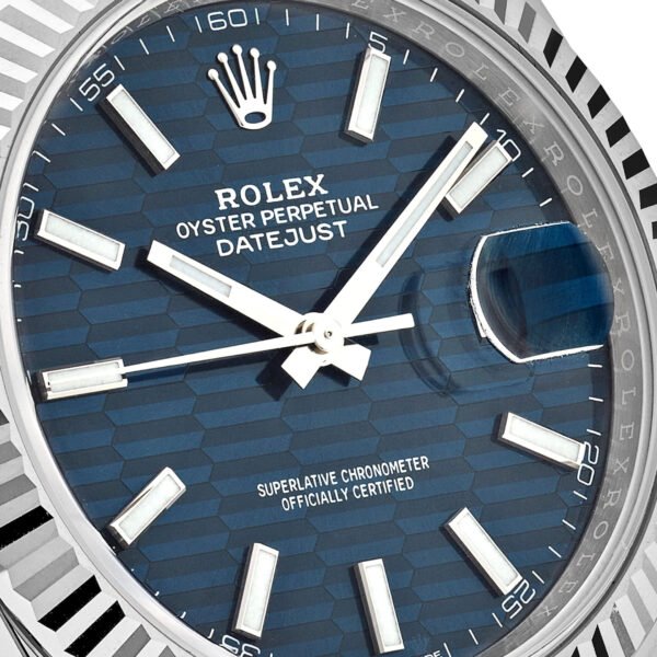 Rolex Datejust 126334 Stainless Steel Fluted Motif Blue Dial Jubilee (2023)