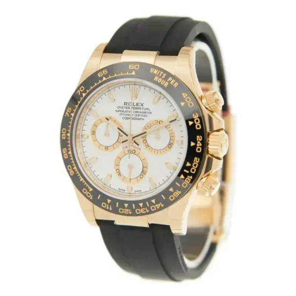 Rolex Cosmograph Daytona 116518LN-0041/33 40mm 18ct Yellow Gold Automatic White Dial