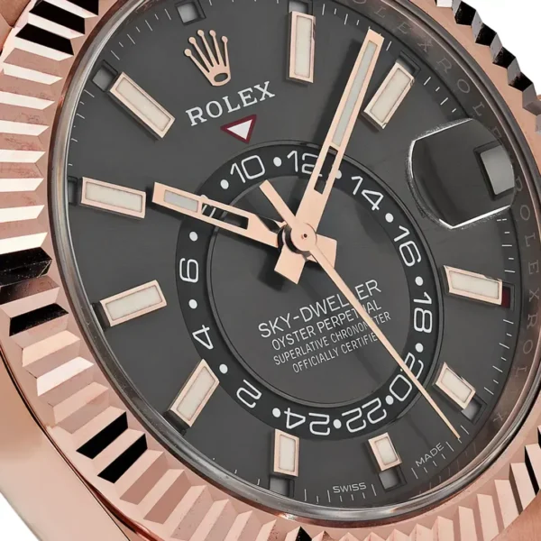 Rolex Sky-Dweller 326235-0006 Rose Gold Rhodium Dial