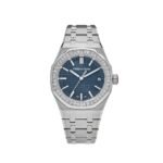Audemars Piguet Royal Oak 15551ST.ZZ.1356ST.05 Selfwinding Stainless Steel Blue Dial Diamond Bezel (2023)