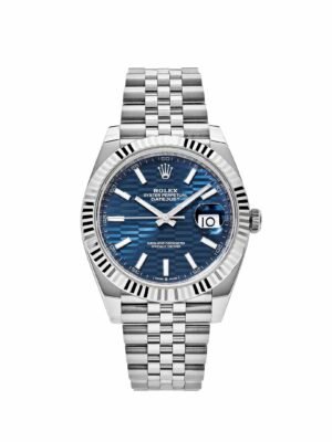Rolex Datejust 126334 Stainless Steel Fluted Motif Blue Dial Jubilee (2023)