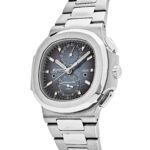 Patek Philippe Nautilus 5990/1A-011 'Travel Time' Flyback Chronograph Stainless Steel Blue Dial (2024)
