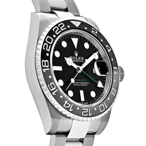 Rolex GMT-Master II 126710GRNR 'Bruce Wayne' Stainless Steel Black Dial Oyster