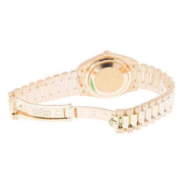 Rolex Day-Date 128238-0069 36mm Green ombre Extremely Rare 18KT Yellow Gold Stainless Steel Automatic Green Dial