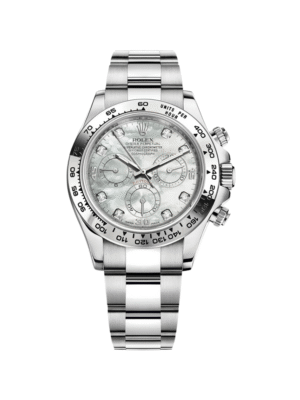 Rolex Cosmograph Daytona 116509-0064 White Gold Mother Of Pearl Diamond Dial