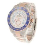 Rolex Yacht-Master 116681-78211 44mm 18KT Rose Gold Stainless Steel Automatic White Dial